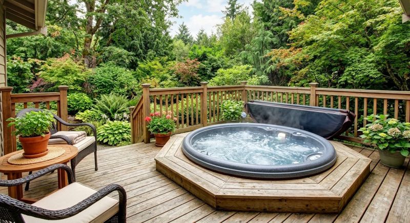 Hot Tub Deck Construction in Seattle, WA