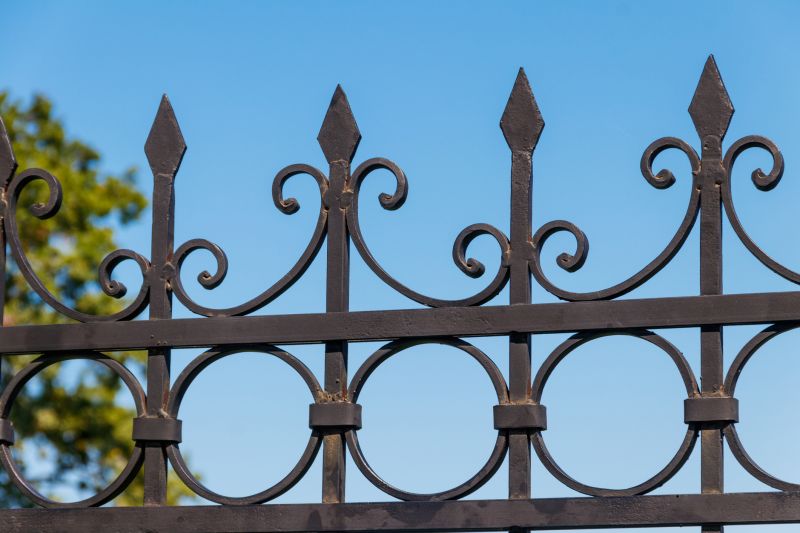 Decorative Wrought Iron Fence